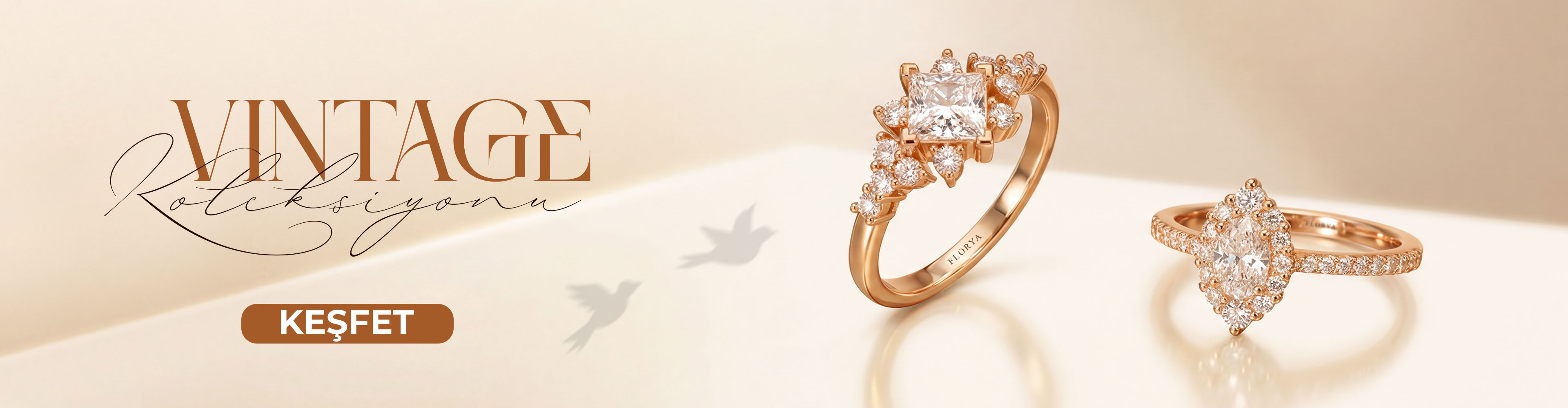 Vintage Pırlanta Yüzükler