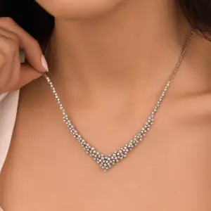 3.13 Karat Pırlanta Taşlı Gerdanlık