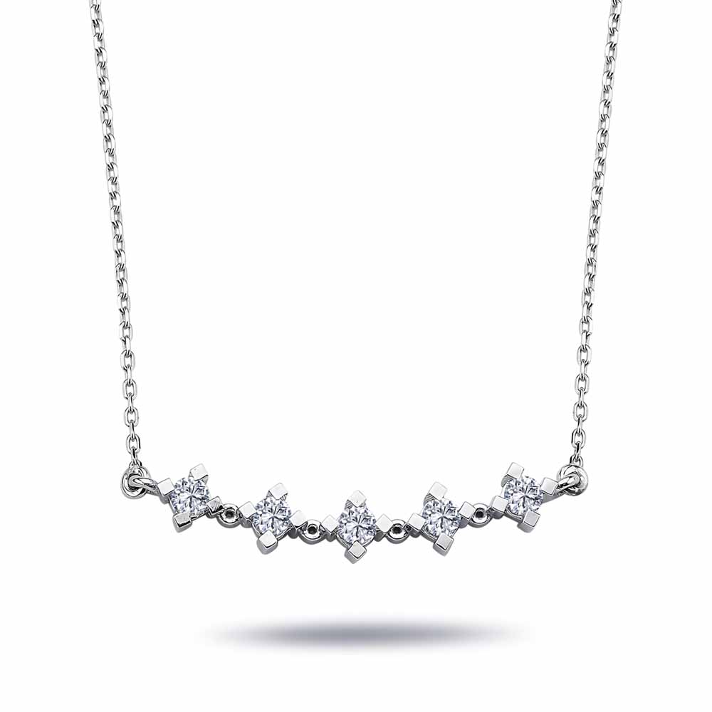 0,2 Karat Pırlanta Beştaş Kolye - LP03260