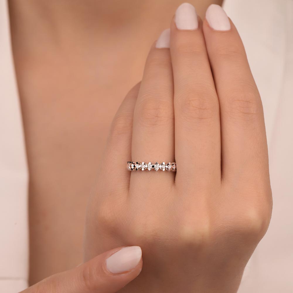 0.24 Karat Pırlanta Taşlı tamtur Yüzük