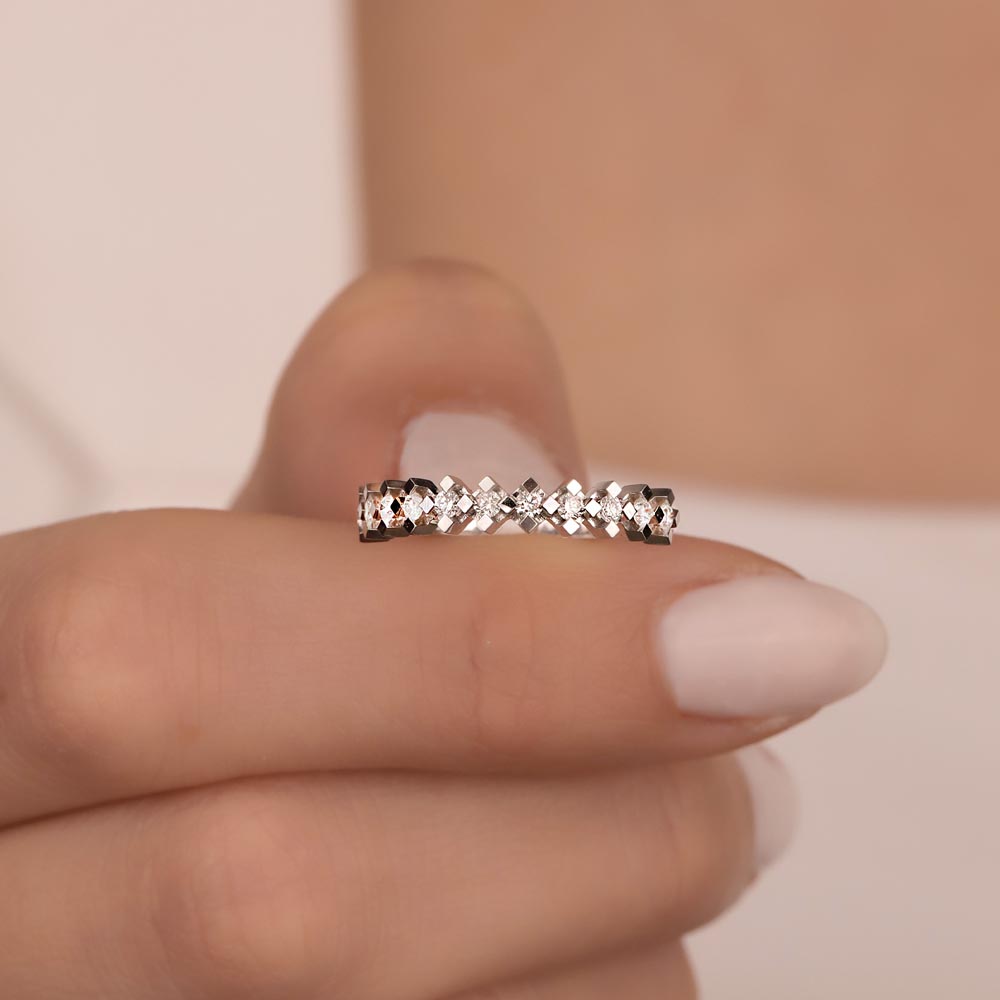 0.24 Karat Pırlanta Taşlı tamtur Yüzük