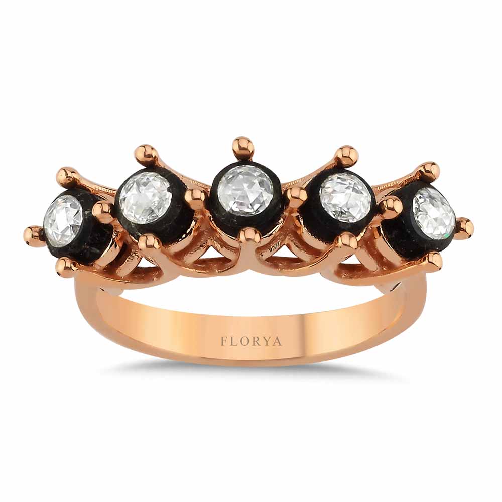 0,3 Karat Pırlanta Beştaş Yüzük - LP05200