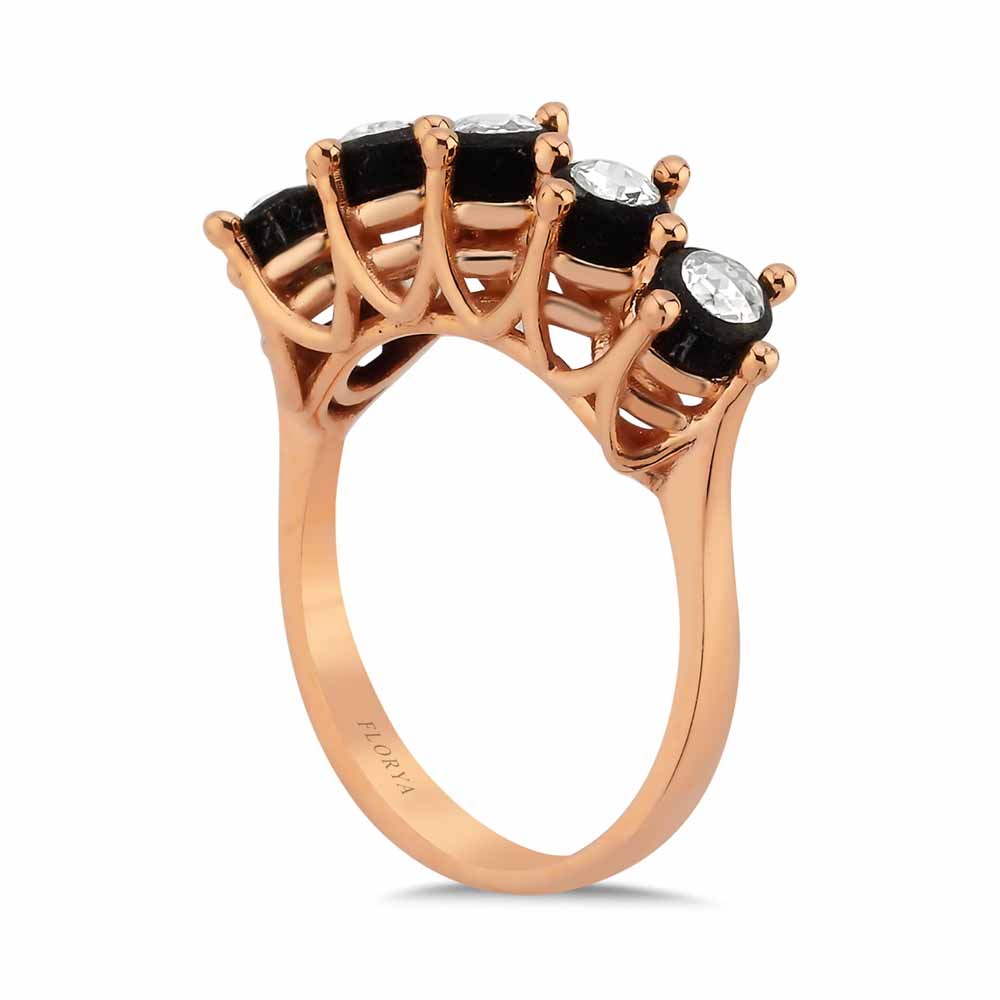 0,3 Karat Pırlanta Beştaş Yüzük - LP05200