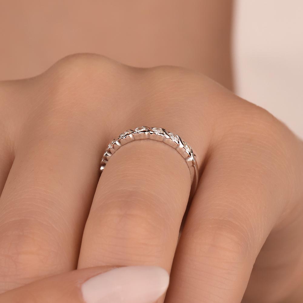 0.34 Karat Pırlanta Taşlı tamtur Yüzük - LP04900