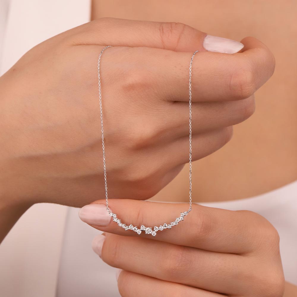 0,39 Karat Pırlanta Taşlı Ozel Tasarım Kolye - LP03724