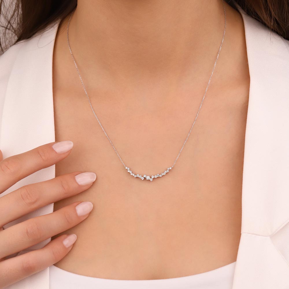 0,39 Karat Pırlanta Taşlı Ozel Tasarım Kolye - LP03724