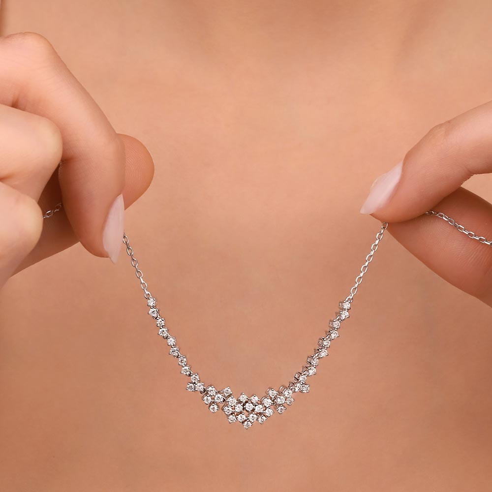PIRLANTA KOLYELER 0,40 Karat Pırlanta Taşlı Kolye - LP03791