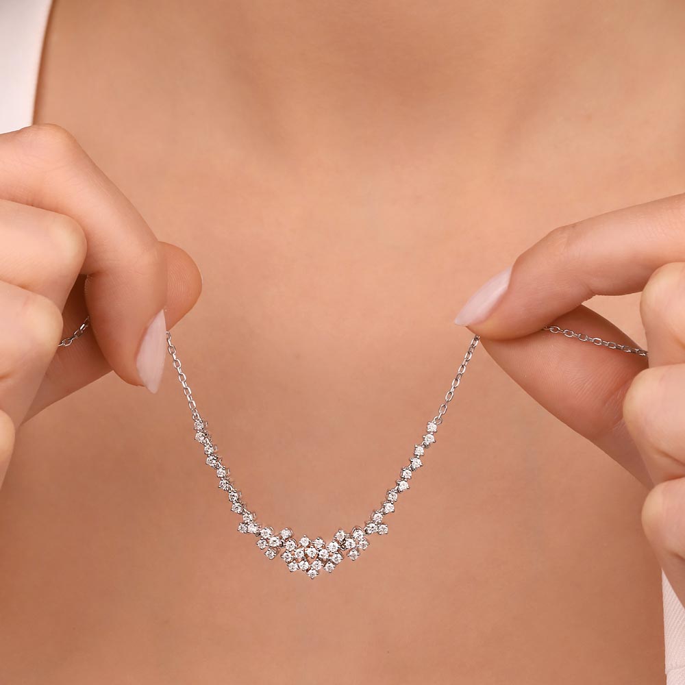 PIRLANTA KOLYELER 0,40 Karat Pırlanta Taşlı Kolye - LP03791