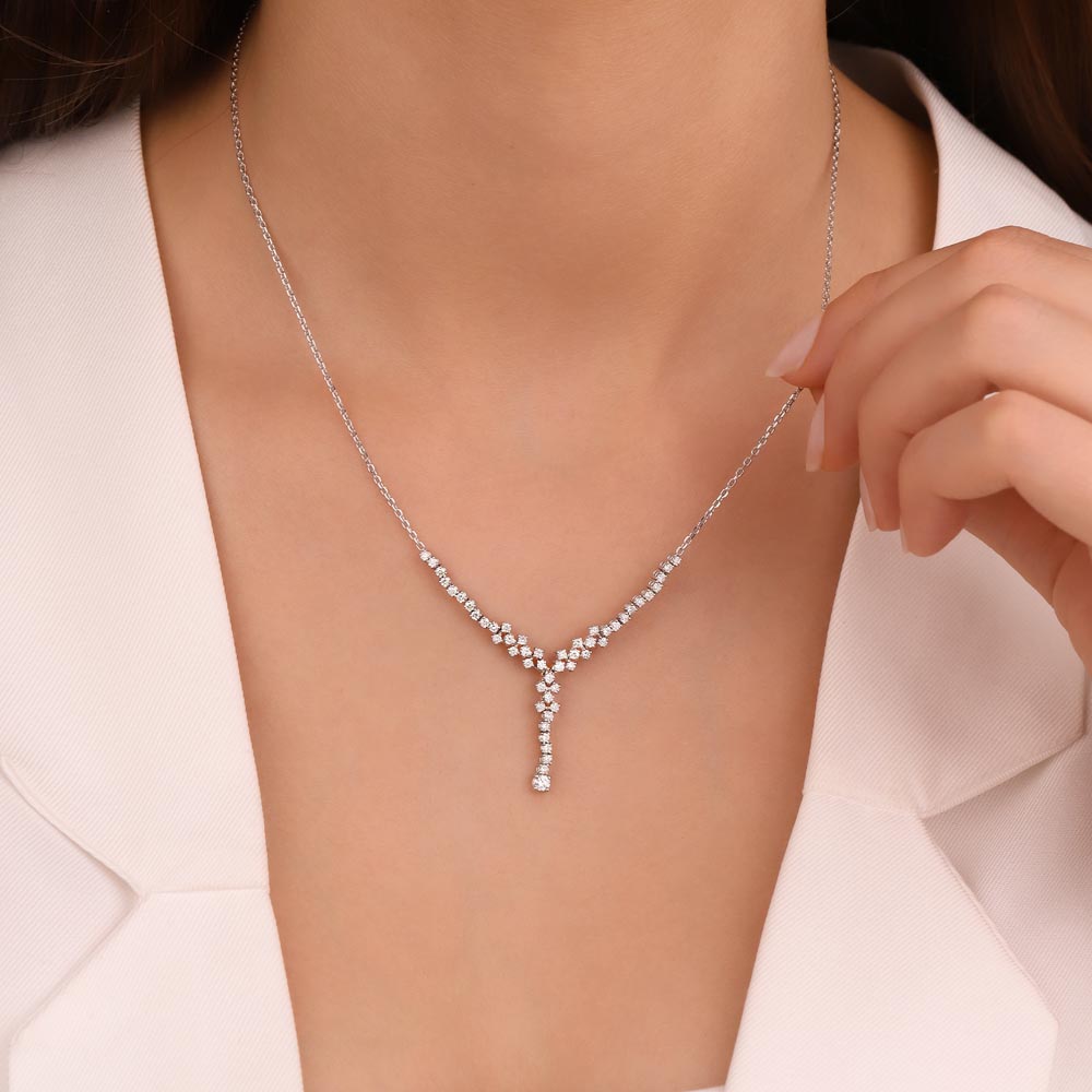 0,40 Karat Pırlanta Taşlı Kolye - LP03789