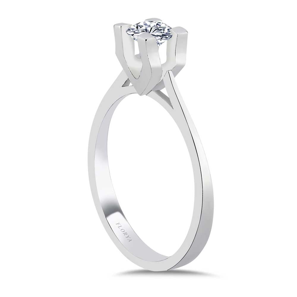 0.41 Karat Pırlantalı Tektaş Yüzük - LP04848