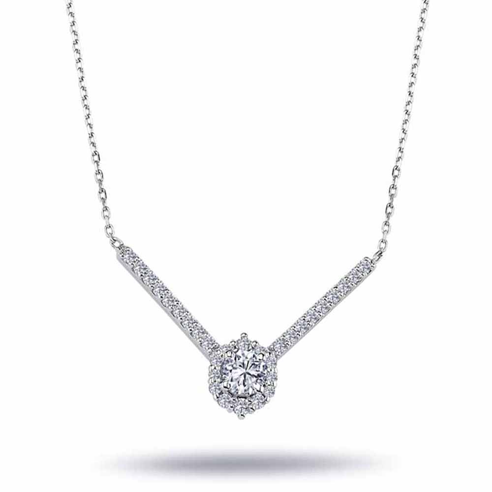 0,43 Karat Pırlanta Tektaş Kolye - LP05414