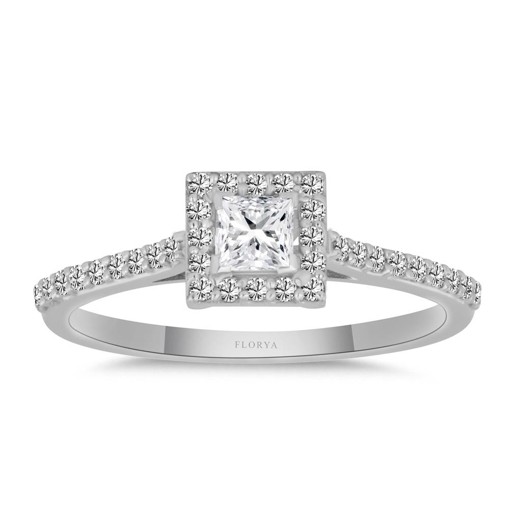 0,45 Karat Pırlanta Tektaş Yüzük - LP02844