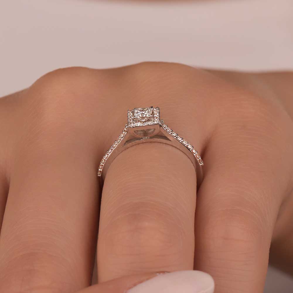 0,45 Karat Pırlanta Tektaş Yüzük - LP02844