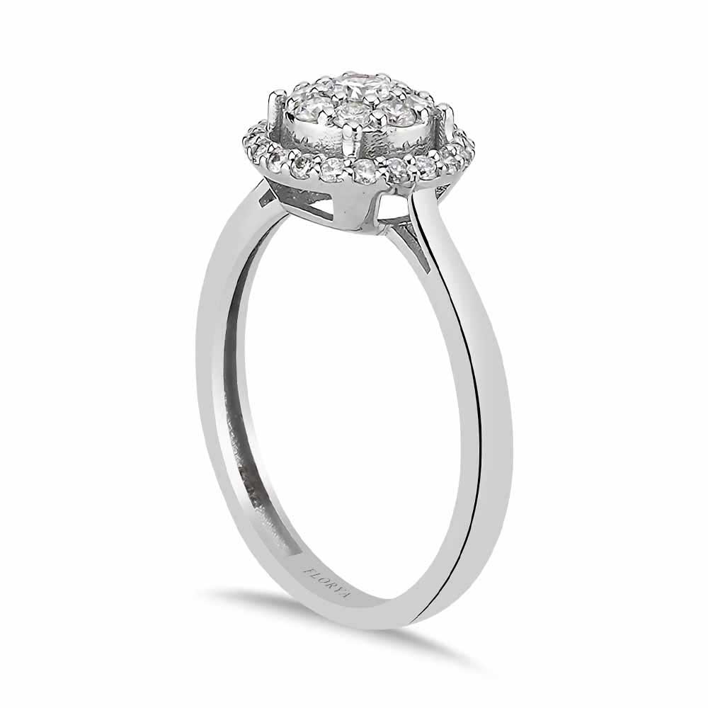 0,47 Karat Pırlanta Coronet Yüzük - LP05840