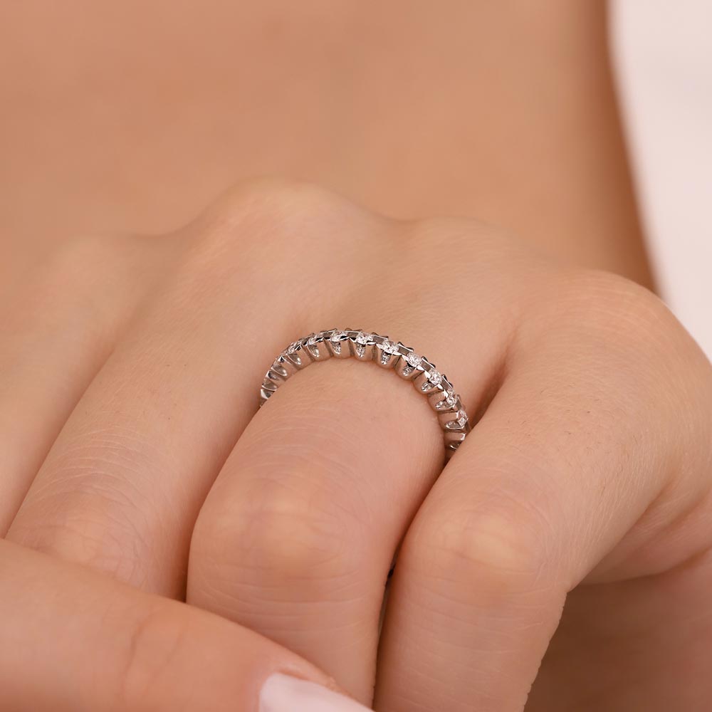 0,48 ct Pırlanta Taşlı tamtur Yüzük - LP03543