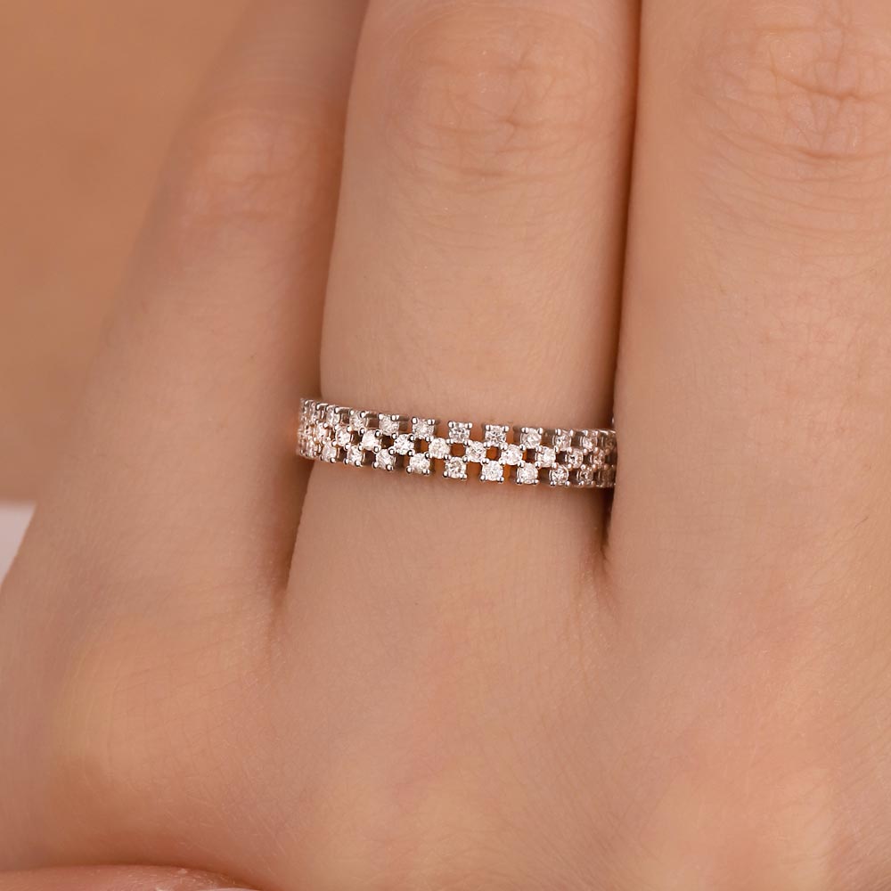 0,62 Karat Pırlanta Taşlı tamtur Yüzük - LP02941