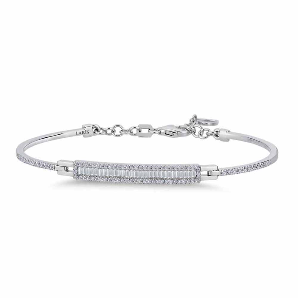 0,67 Karat Pırlanta Baget Taşlı Özel Tasarım Bileklik - LP00587