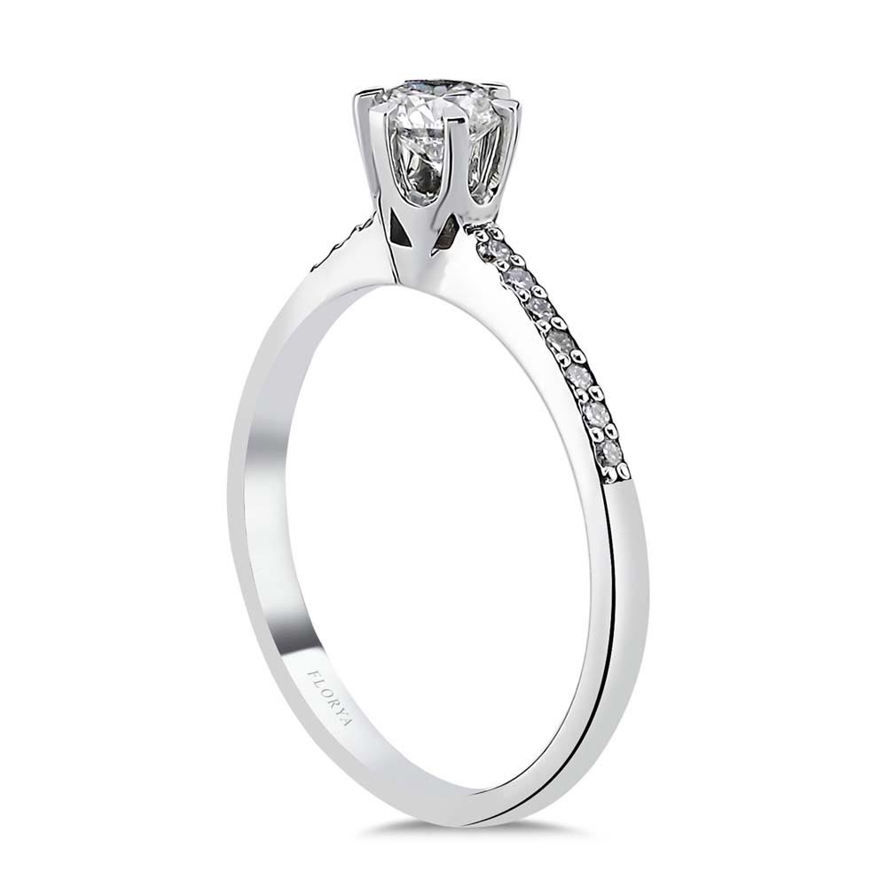 0,68 Karat Pırlanta Tektaş Yüzük