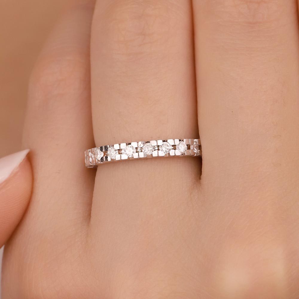 0,76 Karat Pırlanta Taşlı tamtur Yüzük - LP00026