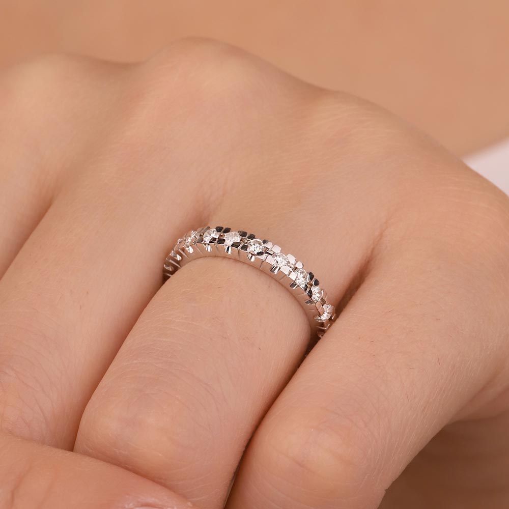 0,76 Karat Pırlanta Taşlı tamtur Yüzük - LP00026