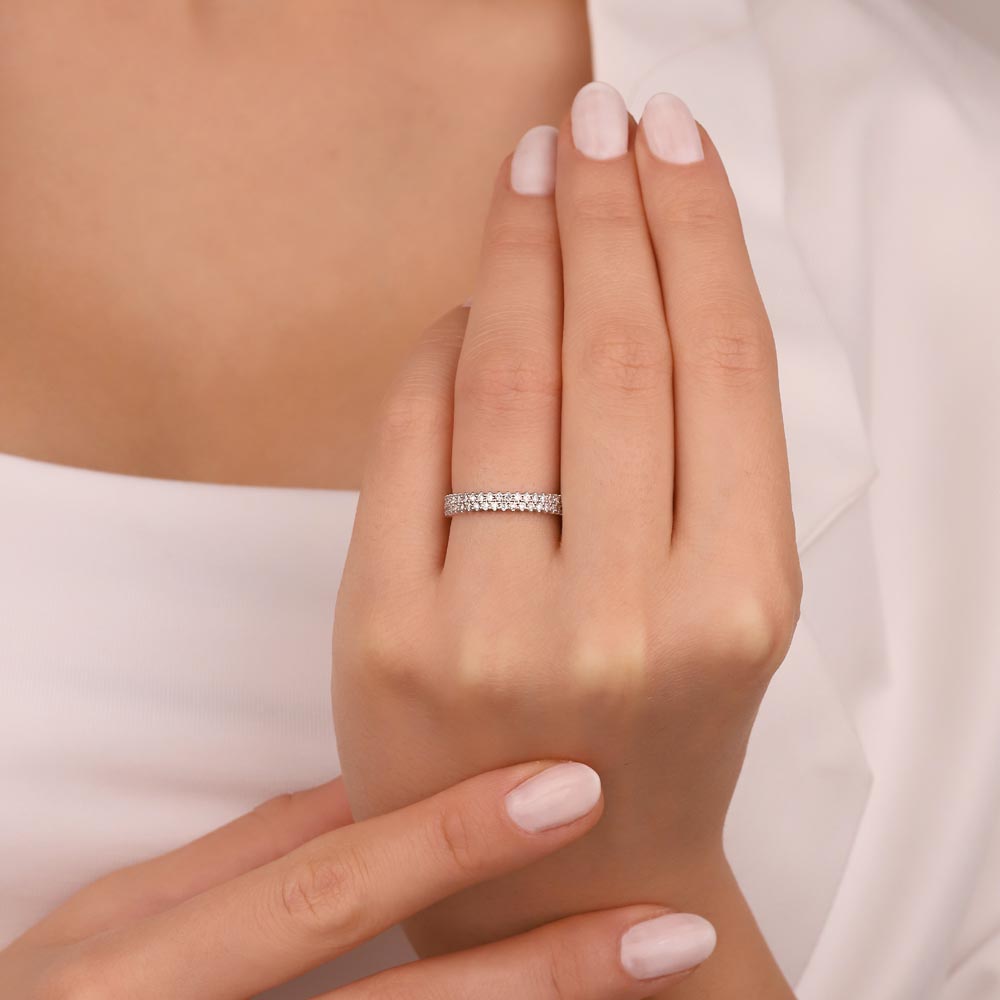 0,82 Karat Pırlanta Taşlı tamtur Yüzük - LP03535