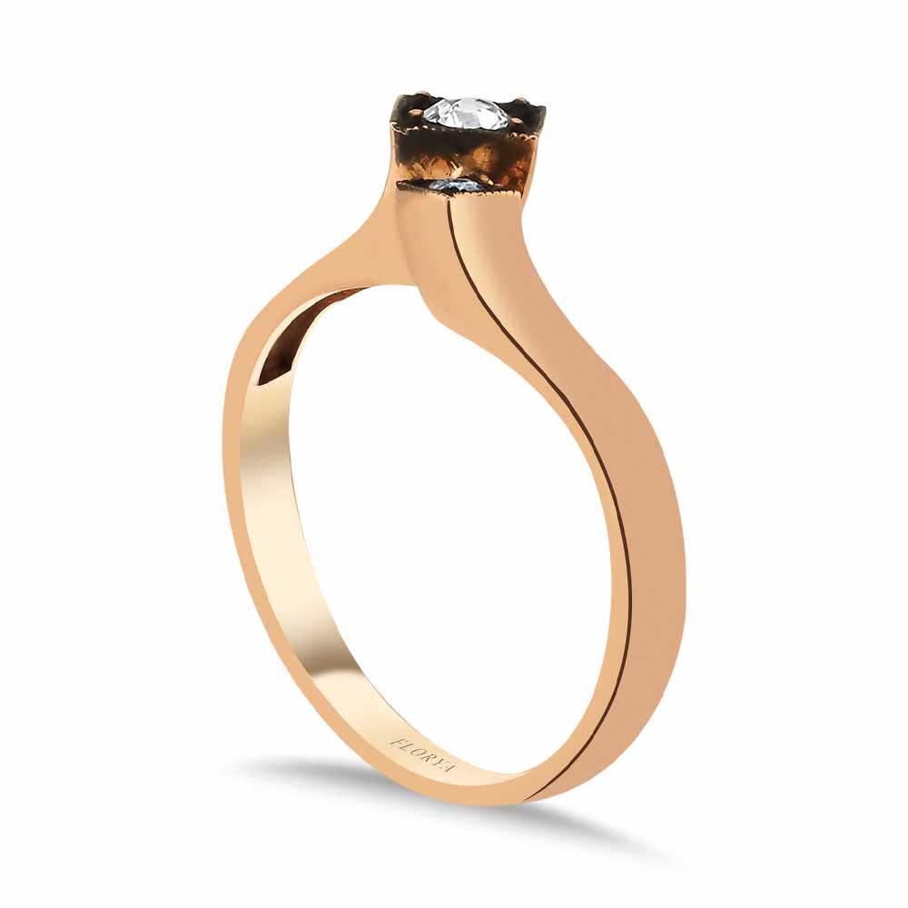 0,10 Karat Elmas Yüzük - LP05813
