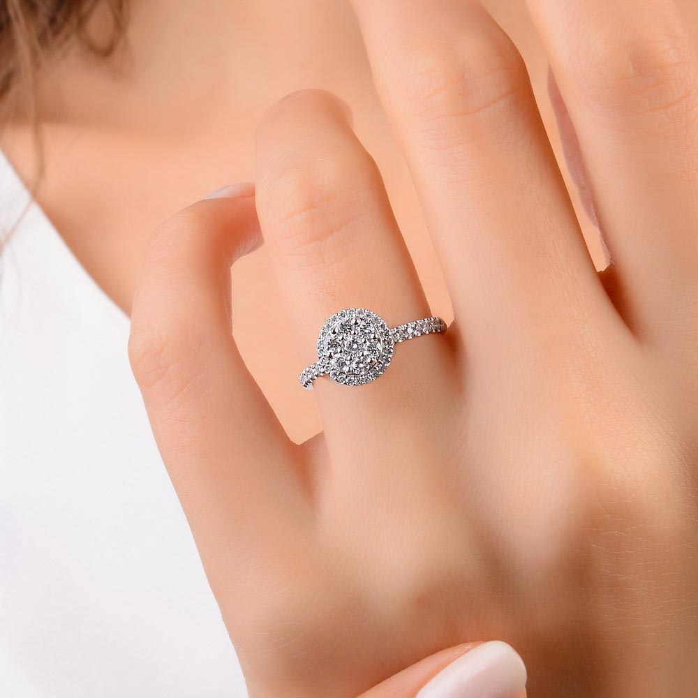 0.29 Karat Pırlanta Coronet Yüzük - FP01236