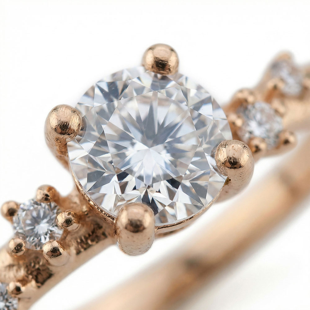 0,37 Karat Vintage Pırlanta Yüzük - FP10407