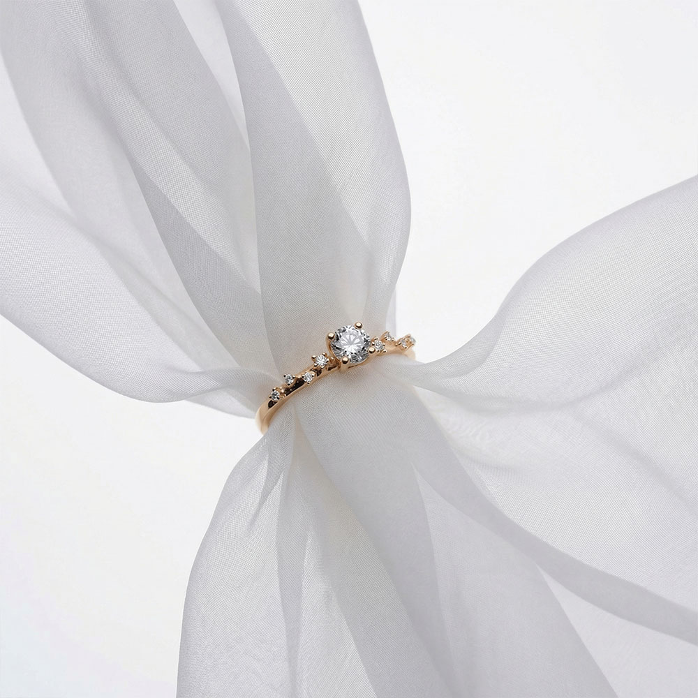 0,37 Karat Vintage Pırlanta Yüzük - FP10407