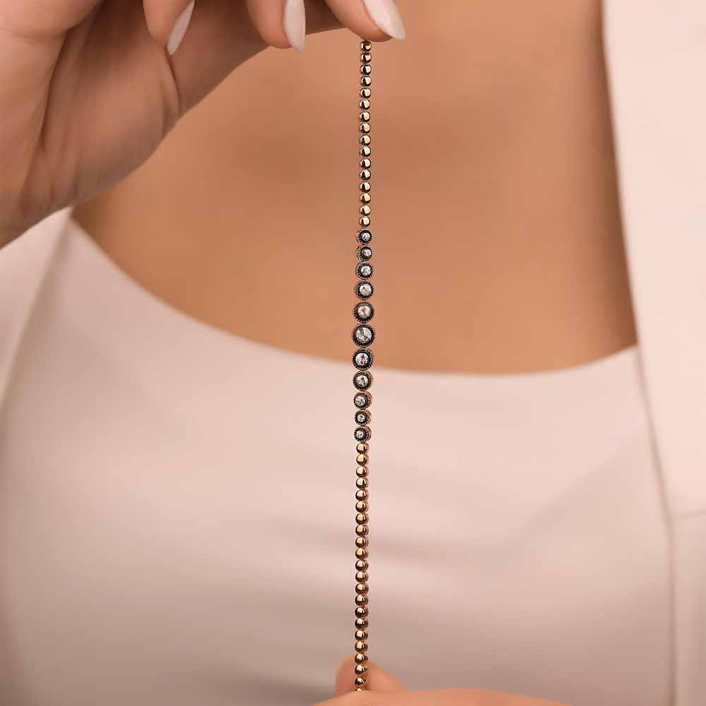 0,39 Karat Pırlanta Taşlı Elmas Bileklik - LP02624