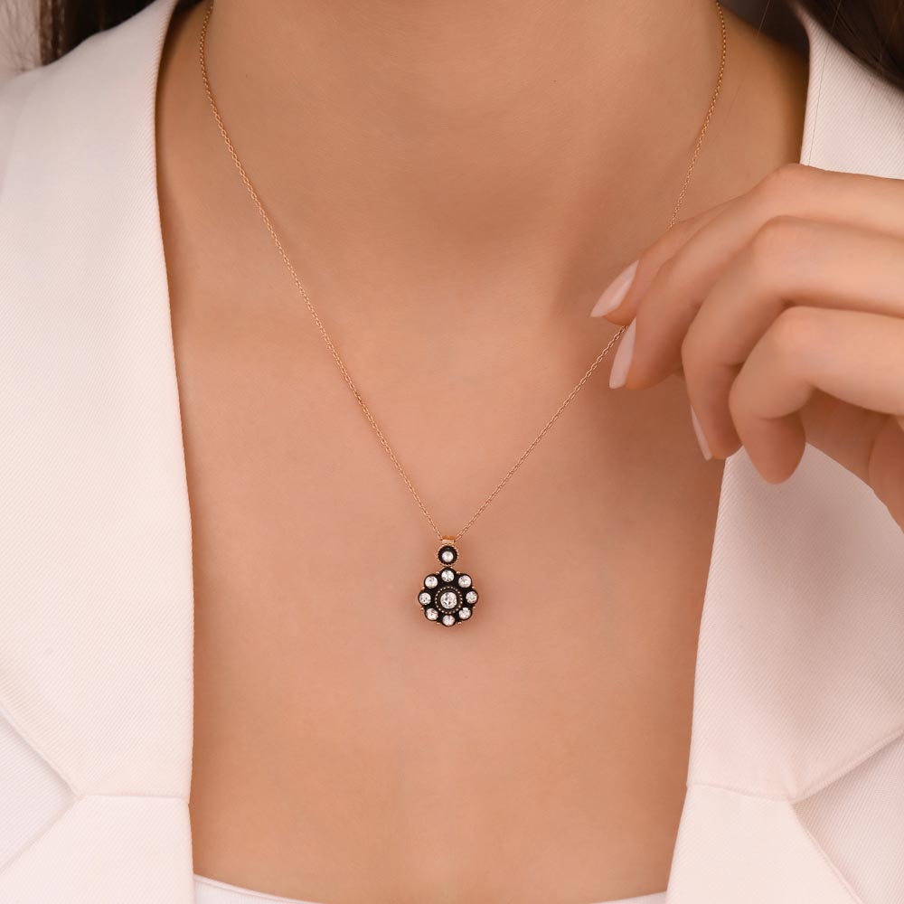 0,39 Karat Pırlanta Taşlı Elmas Kolye - LP03897