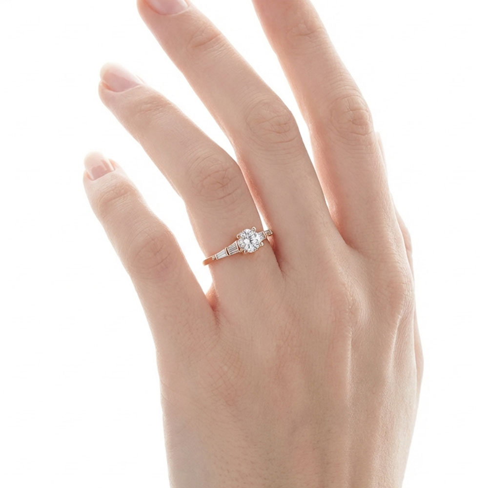 0.40 Karat Amores Vintage Pırlanta Yüzük - FP10637