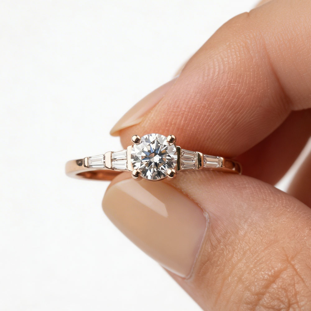 0.40 Karat Amores Vintage Pırlanta Yüzük - FP10637