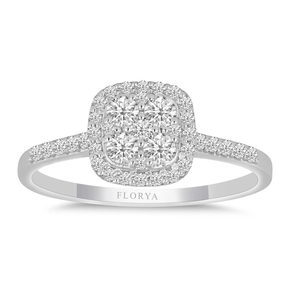 0.40 Karat Daisy Coronet Pırlanta Yüzük - FP09430
