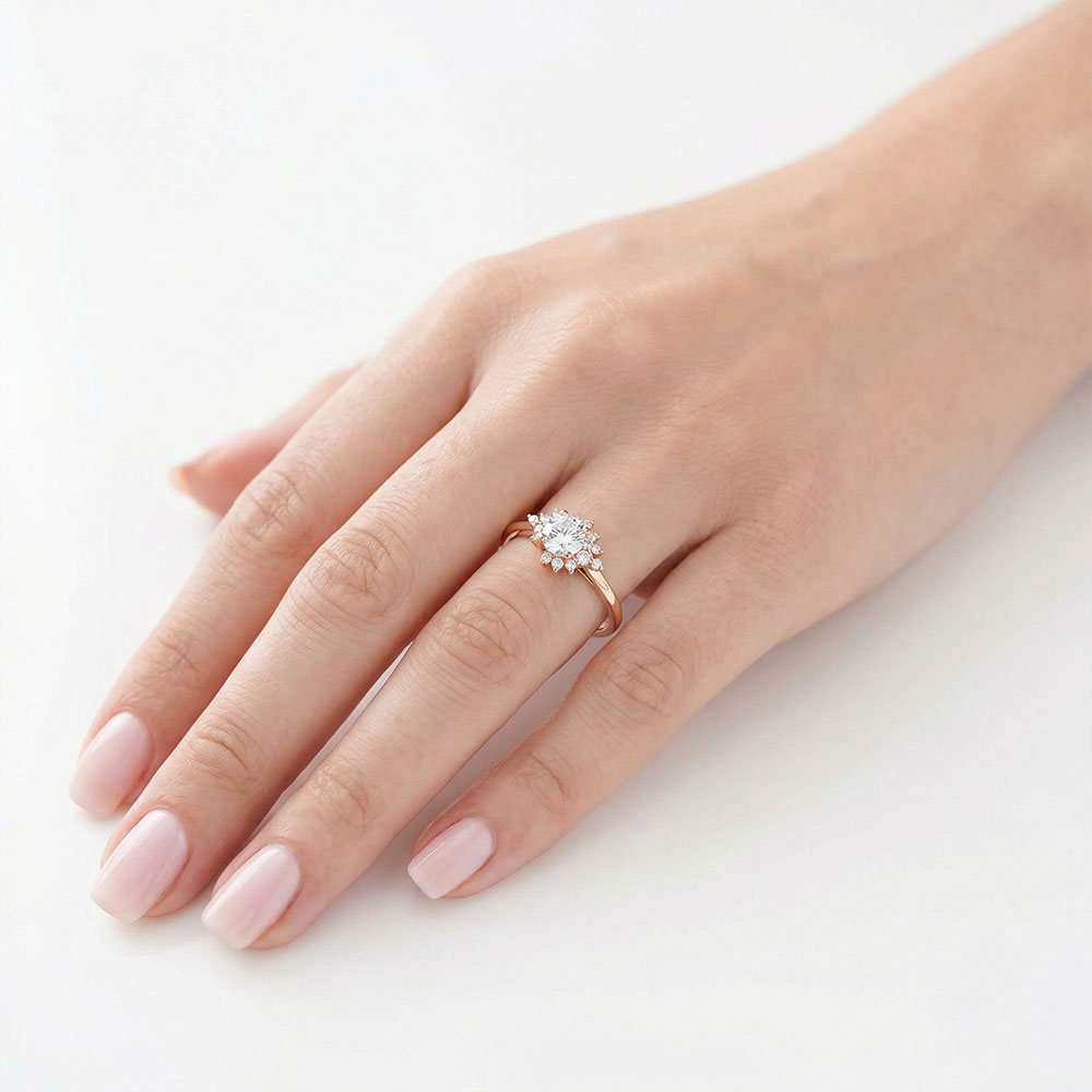 0,40 Karat Vintage Pırlanta Yüzük - FP09866