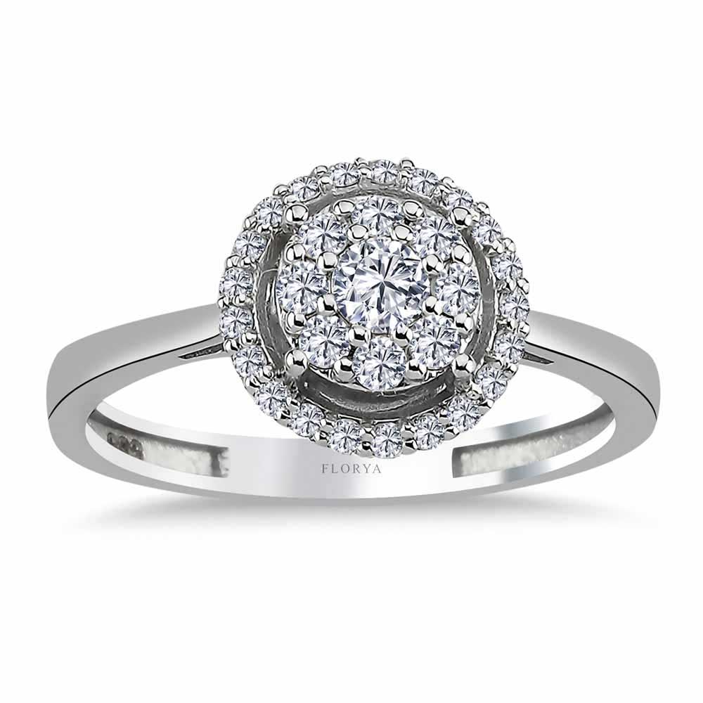 0.41 Karat Coronet Pırlanta Yüzük - FP08129