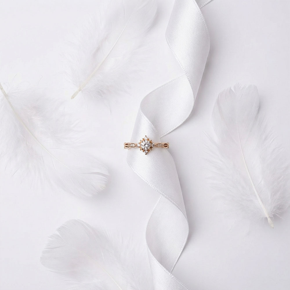 0.42 Karat Vintage Pırlanta Yüzük - FP13274