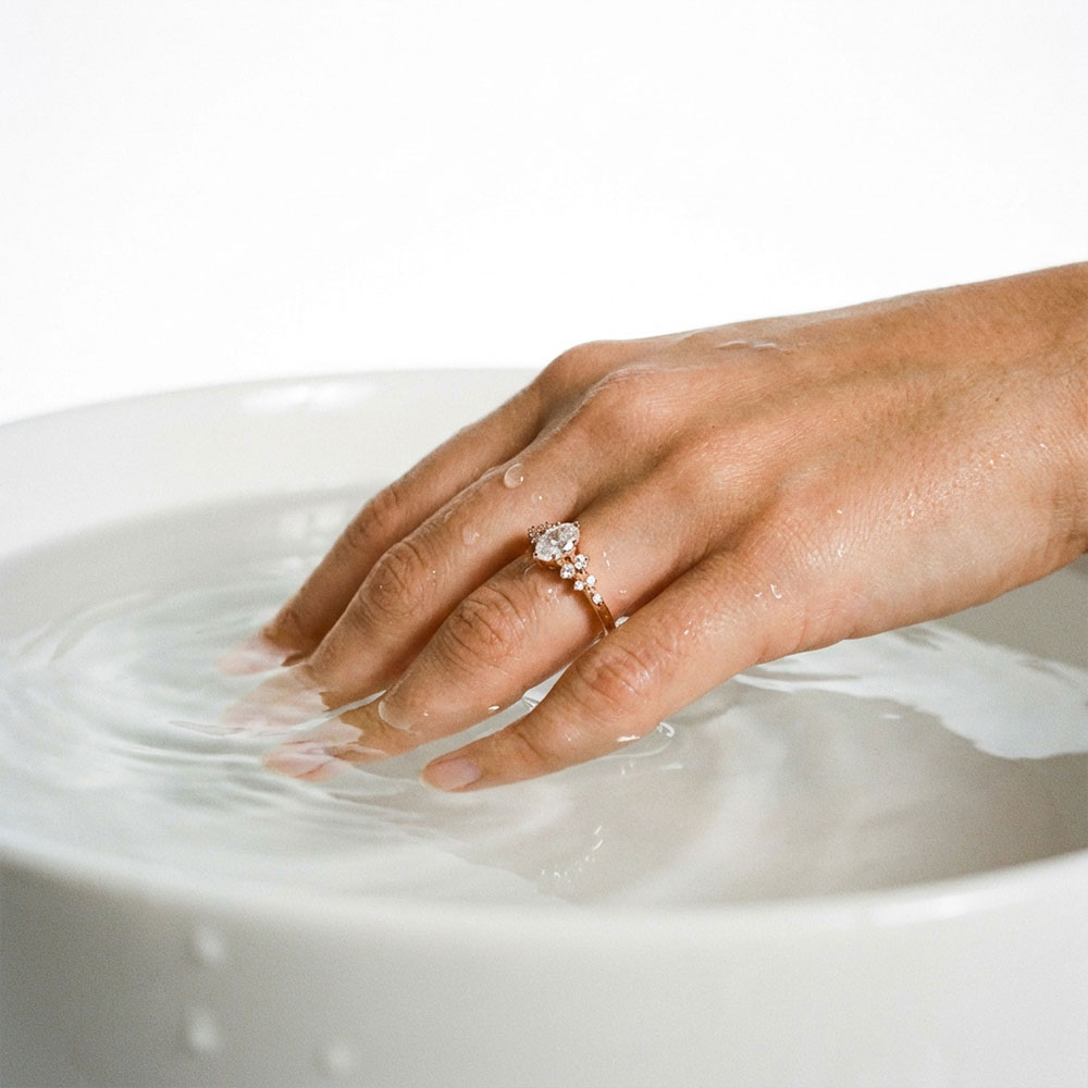 0,45 Karat Pırlanta Oval Vintage Yüzük - FP14383