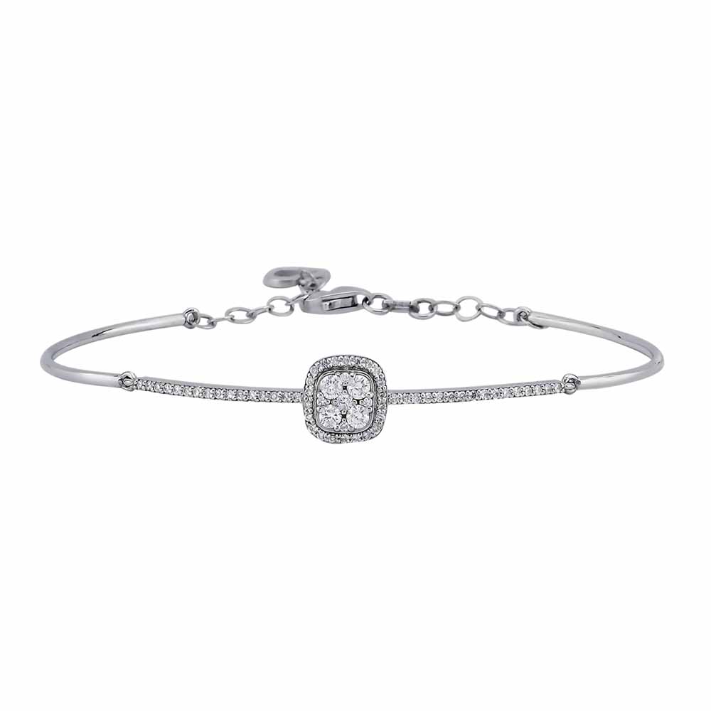 0,45 Karat Pırlanta Taşlı Özel Tasarım Bilezik - LP03295