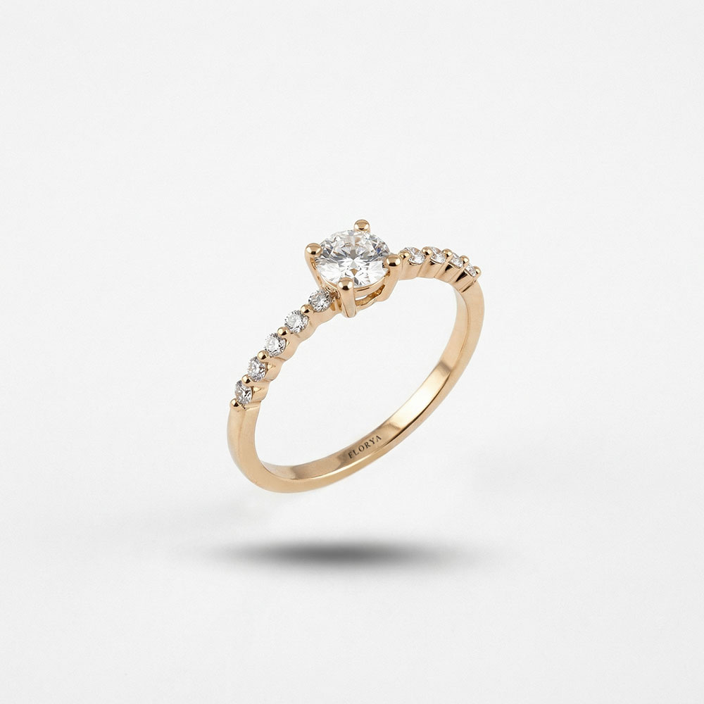 0,55 Karat Vintage Pırlanta Yüzük - FP10412