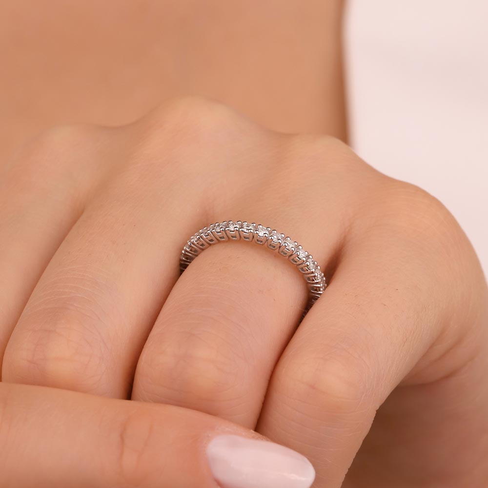 0.60 Karat Lab Pırlanta Tamtur Yüzük