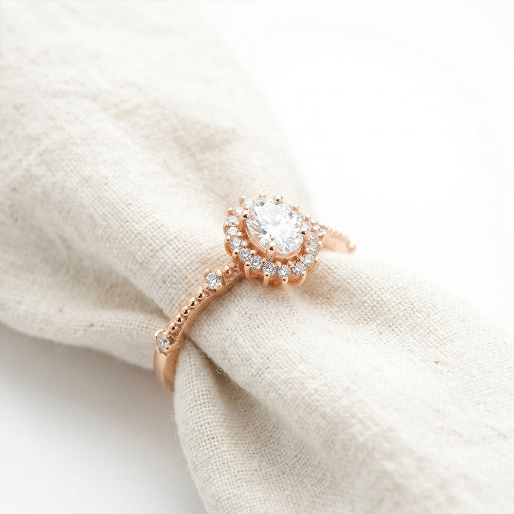 0,60 Karat Vintage Pırlanta Yüzük - FP10484