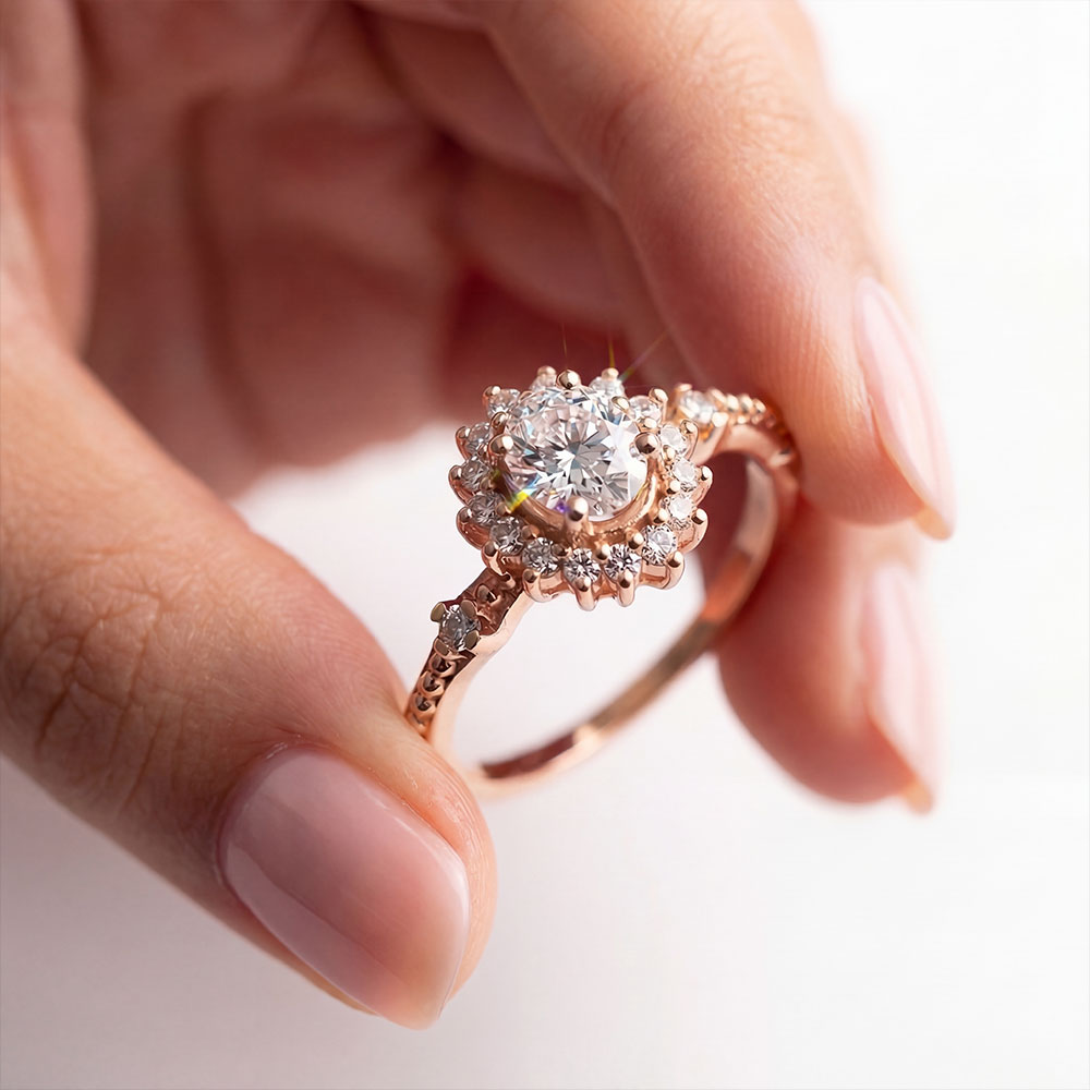 0,60 Karat Vintage Pırlanta Yüzük - FP10484