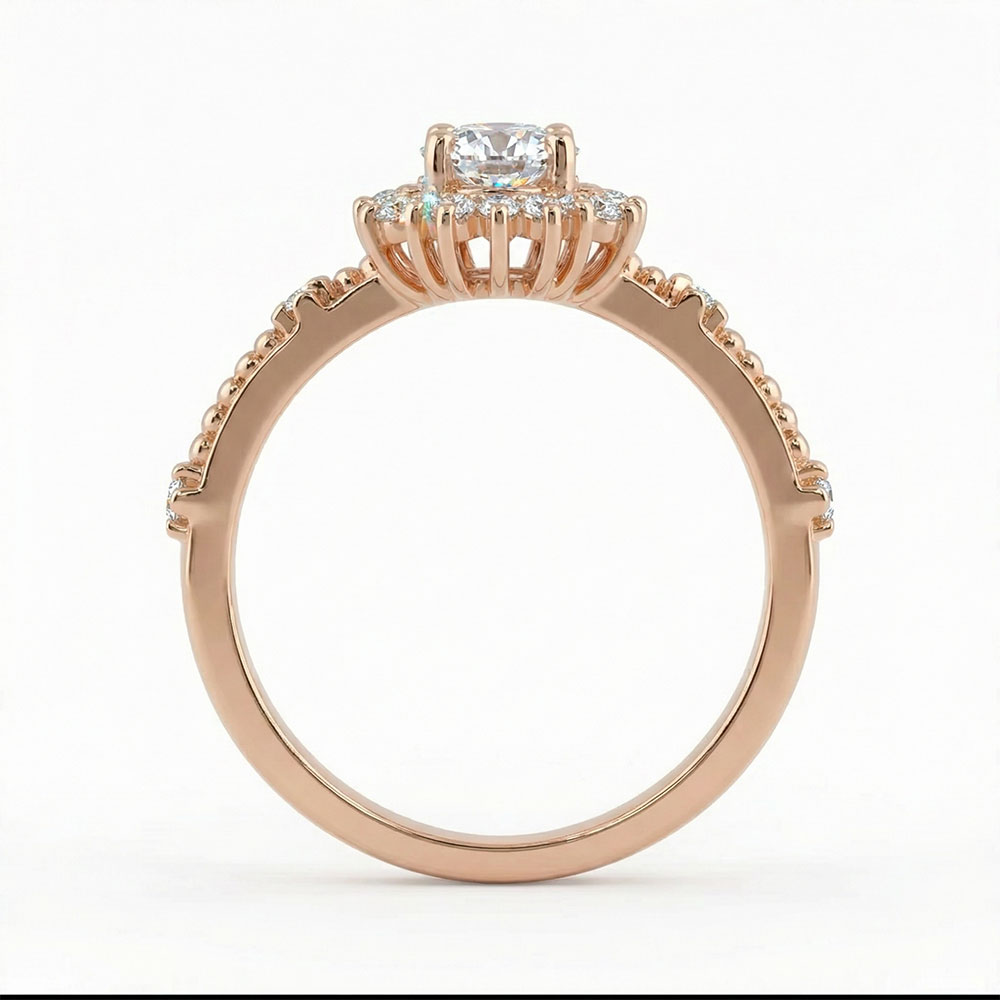 0,60 Karat Vintage Pırlanta Yüzük - FP10484