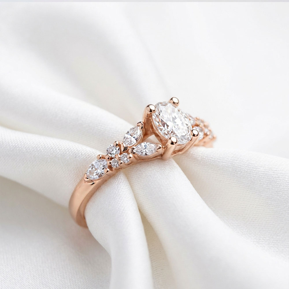 0.65 Karat Nova Vintage Pırlanta Yüzük - FP10703