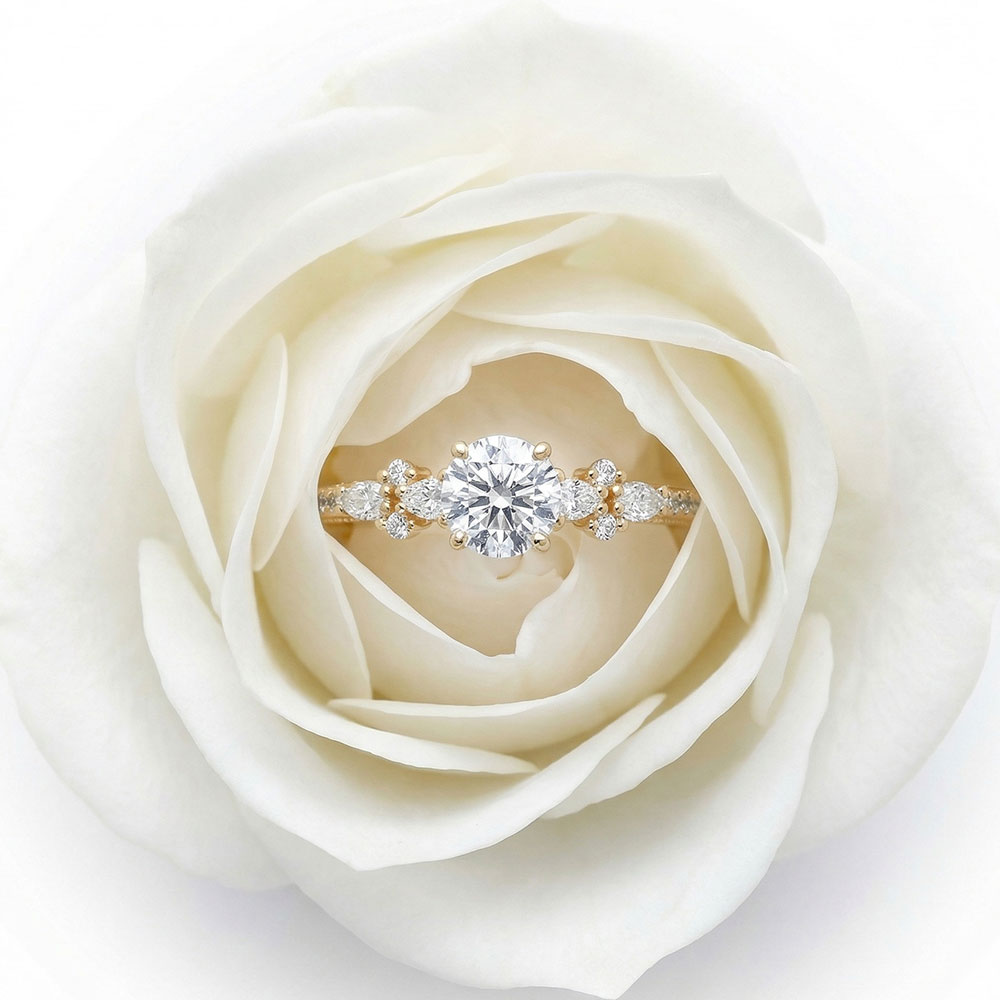 0,70 Karat Vintage Sole Pırlanta Yüzük - FP10674