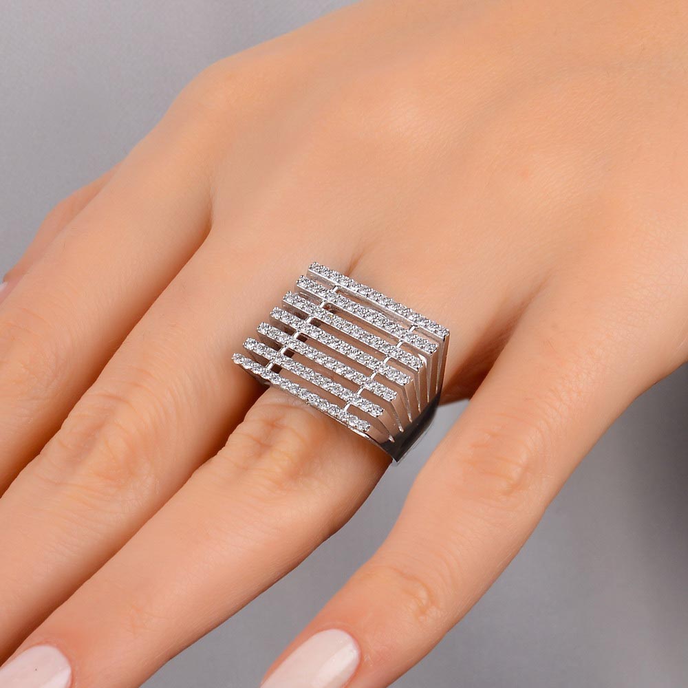 0.85 Karat Pırlanta Özel Tasarım Yüzük - FP01827