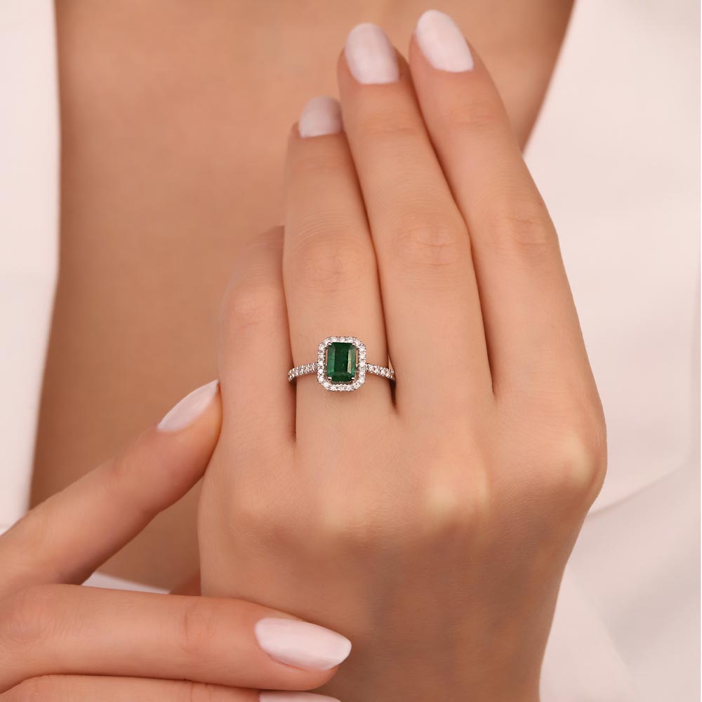 1,32 Karat Yakut baget-yuzukler Taşlı Pırlanta Yüzük