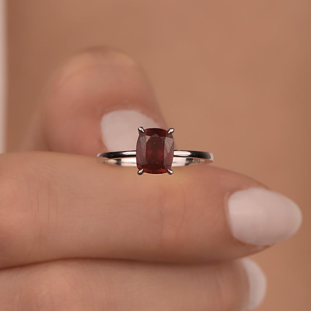 1,44 Karat Pırlantalı Yakut Taşlı Yüzük - LP01713