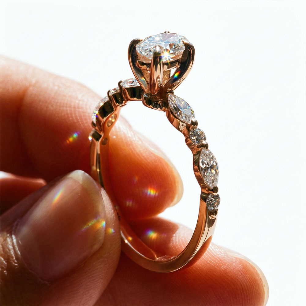 1,03 Karat Vintage Pırlanta Yüzük - FP10438